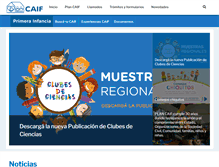 Tablet Screenshot of plancaif.org.uy
